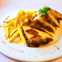 Grill Marinated Rump with Onions Tramezzini