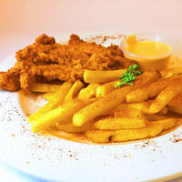 Crumbed Chicken Strips & Chips